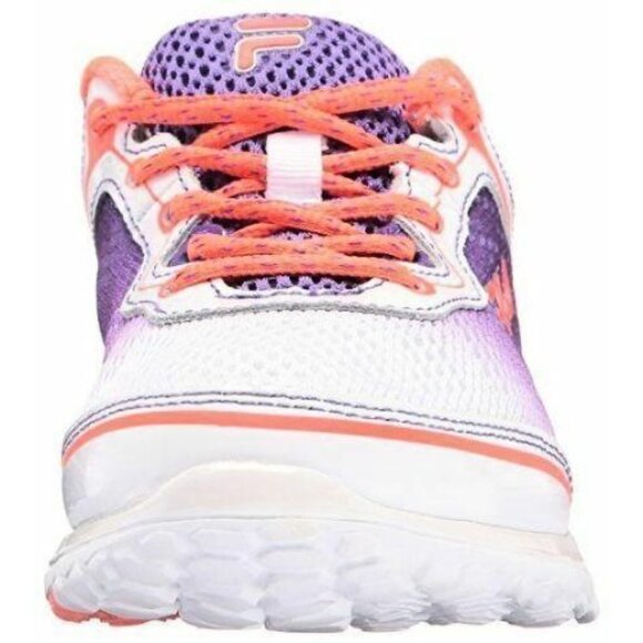 Fila Girls Aurora Skate Shoe Purple Coral Tennis Size 5 - Picture 4 of 6